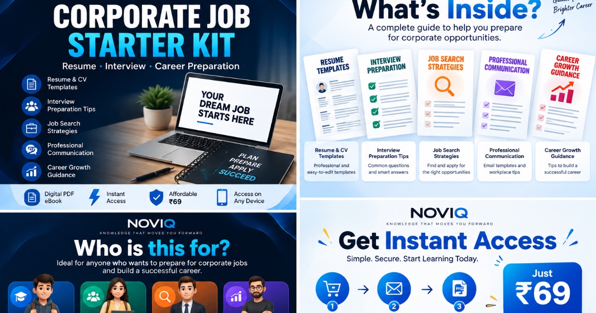 NOVIQ Corporate Job Starter Kit, image 2