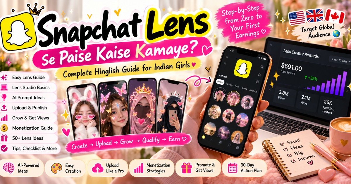 Snapchat lens income blueprint