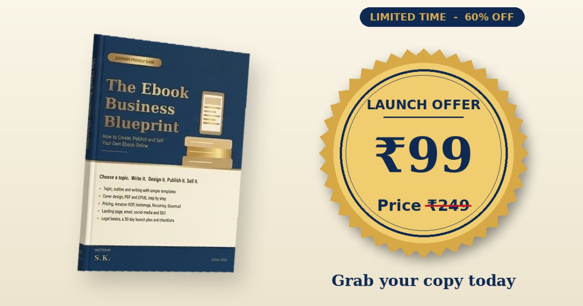 The Ebook Business Blueprint : Apni Ebook Banao, Publish Karo aur Online Becho, image 4