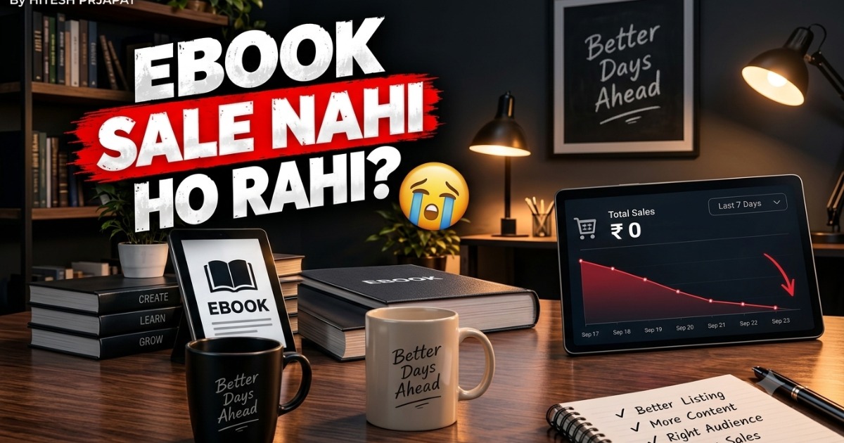 EBOOK SALE NAHI HO RAHI?