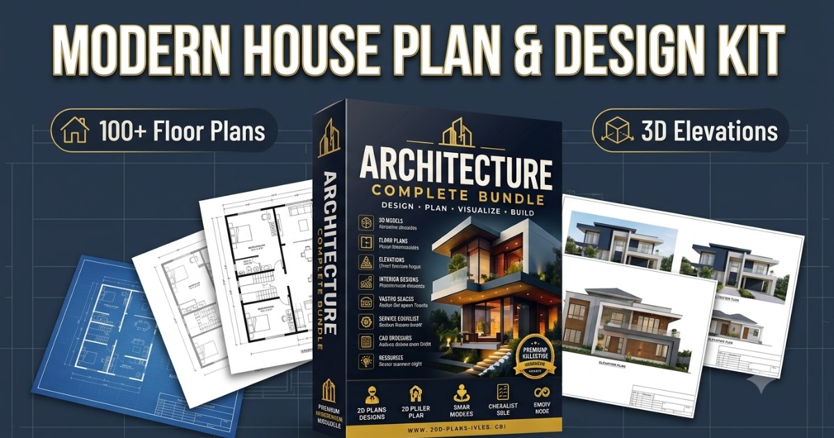 Architecture & Modern House Design Bundle ke liye
