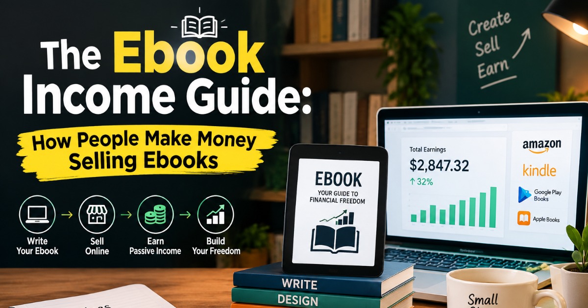 How to Sell Ebooks Online and Make Money