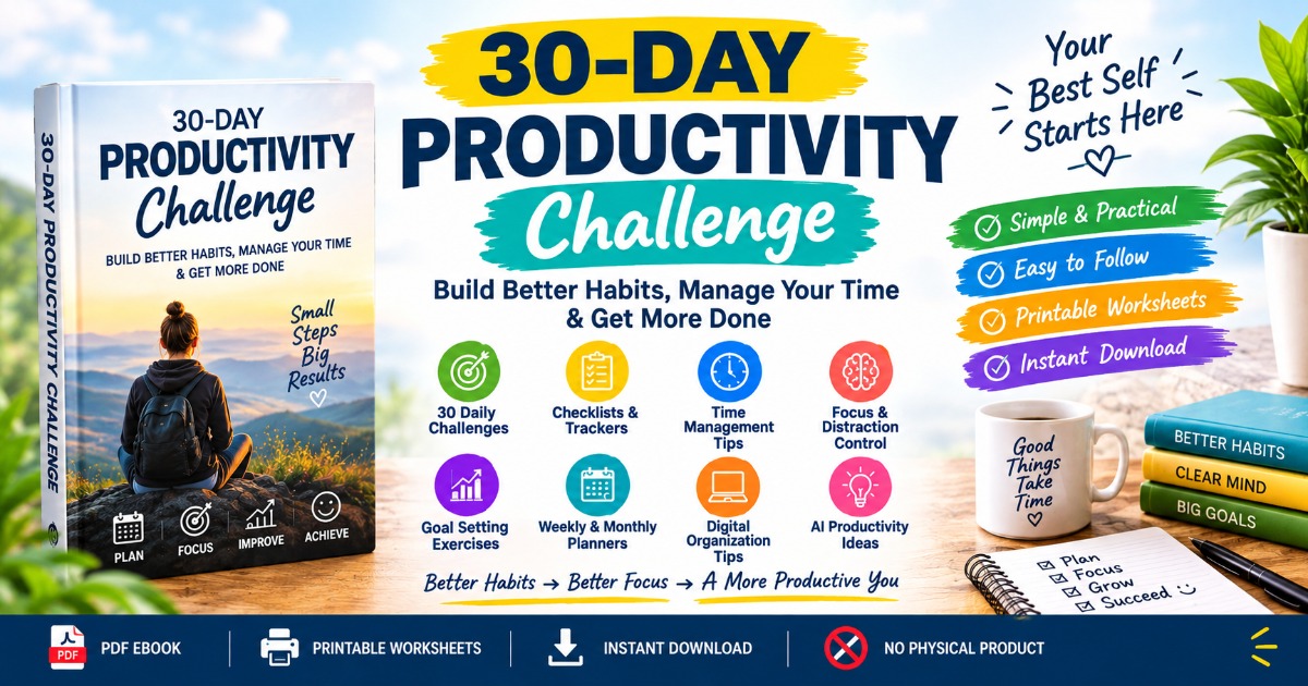30-Day Productivity Challenge
