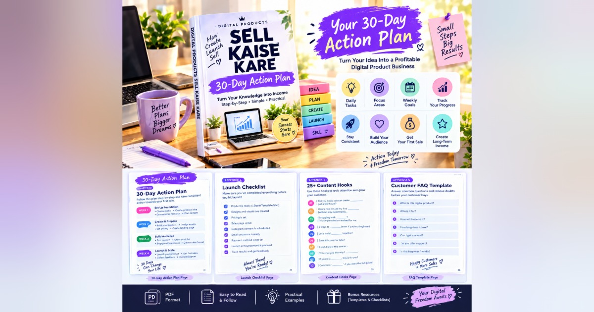 Zero Se Apna First Digital Product Create, Launch & Sell Karne Ka Complete Beginner Roadmap, image 5