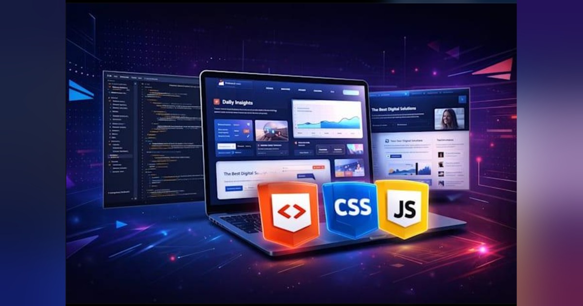Your First Website in 7 Days – Beginner’s Guide to HTML, CSS & JavaScript, image 2