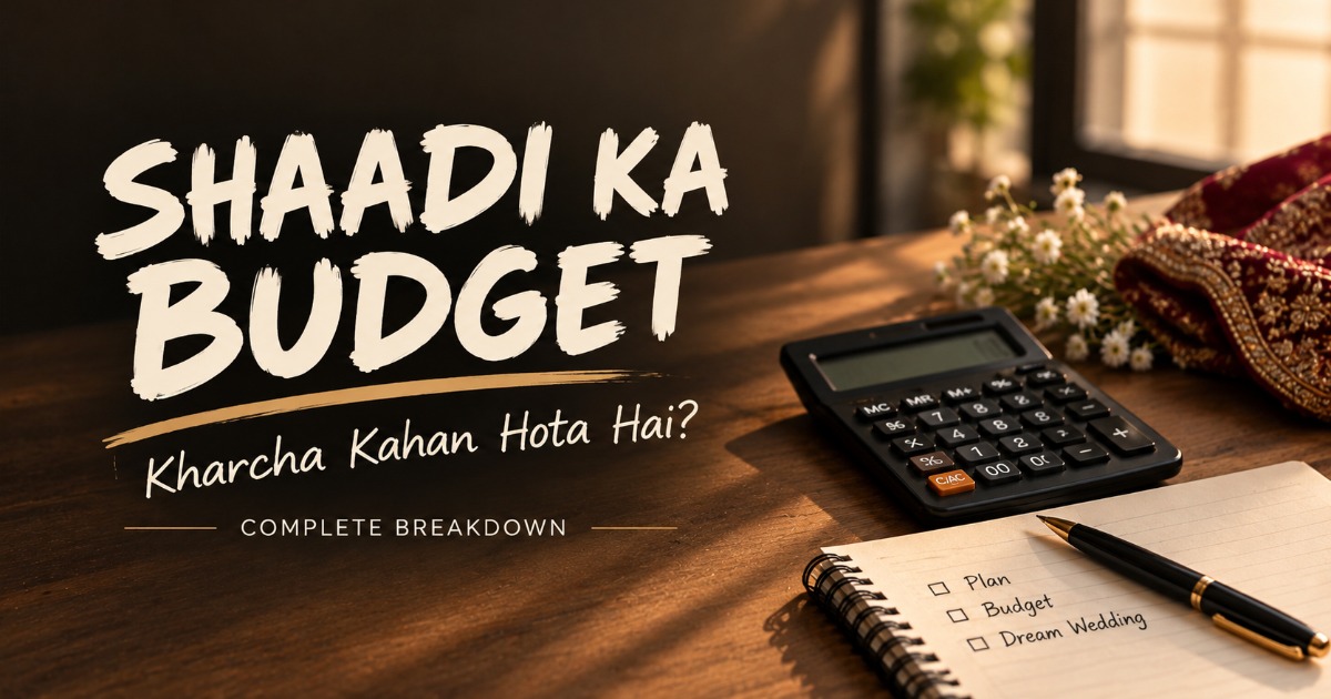 SHAADI KA BUDGET — Kharcha Kahan Hota Hai? Complete Breakdown