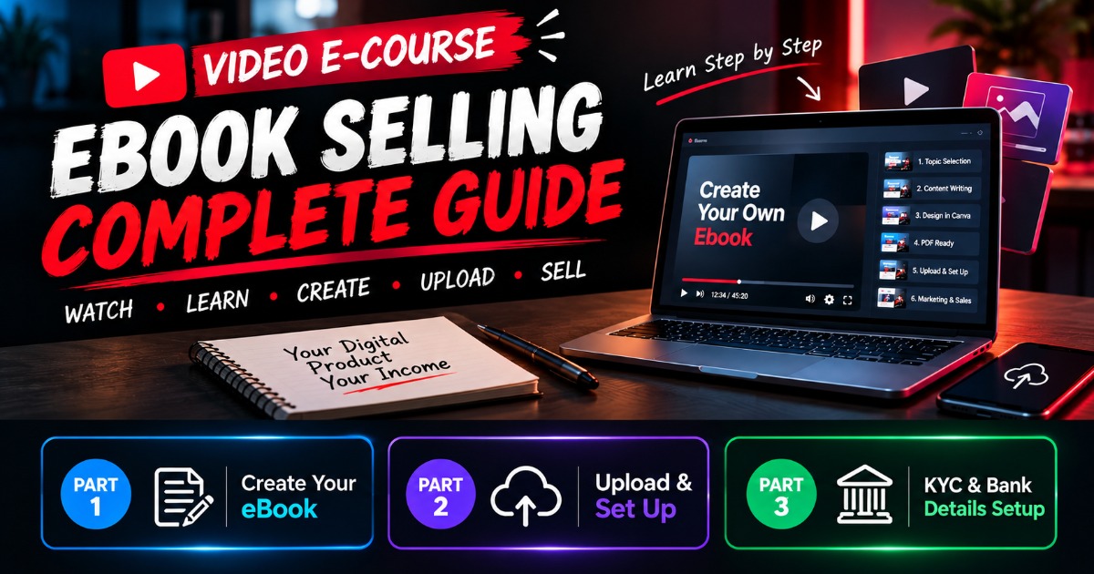 Ebook Selling — Complete Video Course