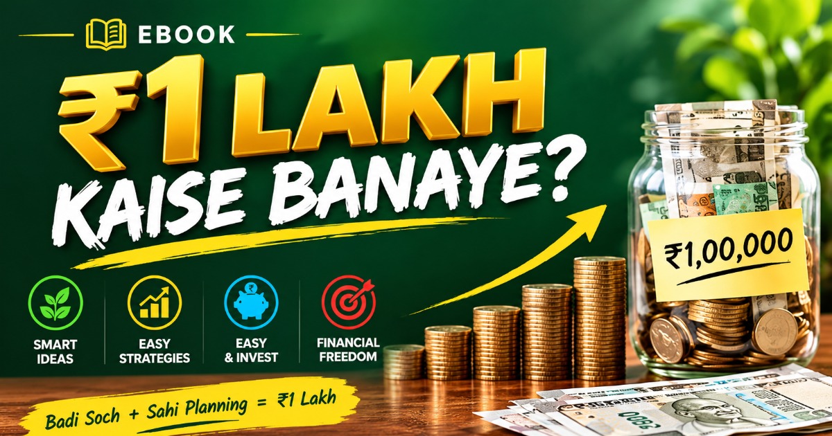 ₹1 LAKH KAISE BANAYE?