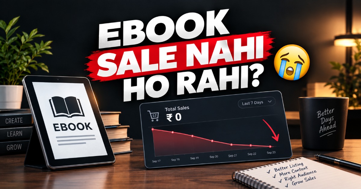 Ebook Sale Nahi Ho Rahi?