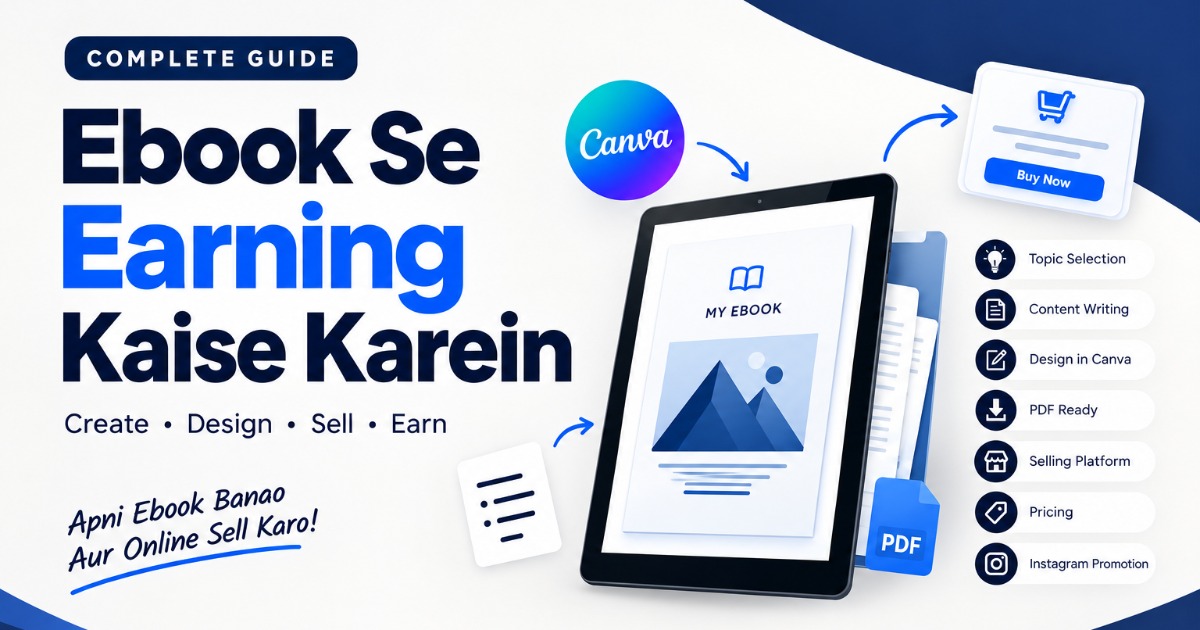 Ebook Se Earning Kaise Karein — Complete Guide