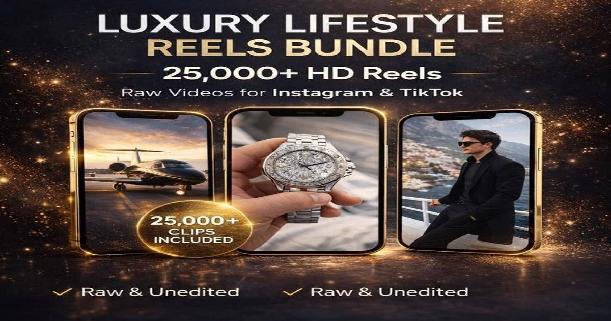 25,000+ LUXURY LIFESTYLE CLIPS BUNDLE