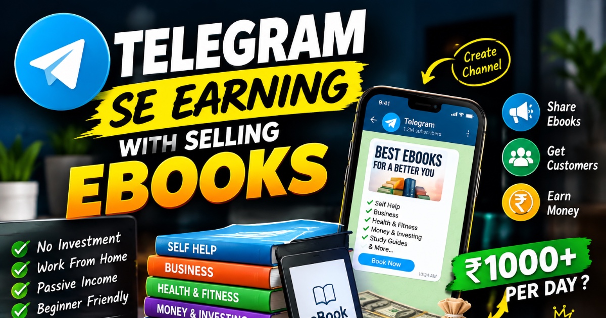 Ebook selling on telegram