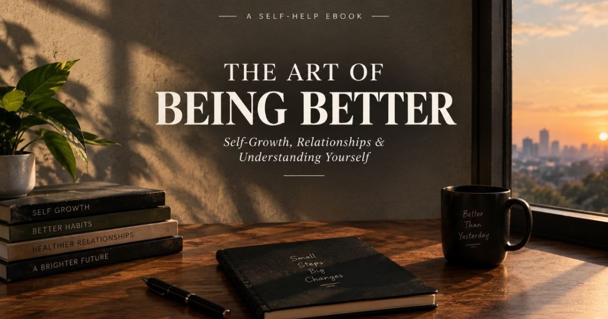 खुद को समझने, बेहतर बनाने और रिश्तों को मजबूत करने की कला Self-Growth • Relationships • Understanding Yourself
