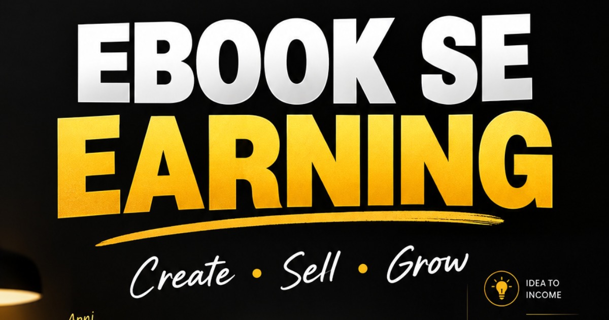 Ebook se Earning