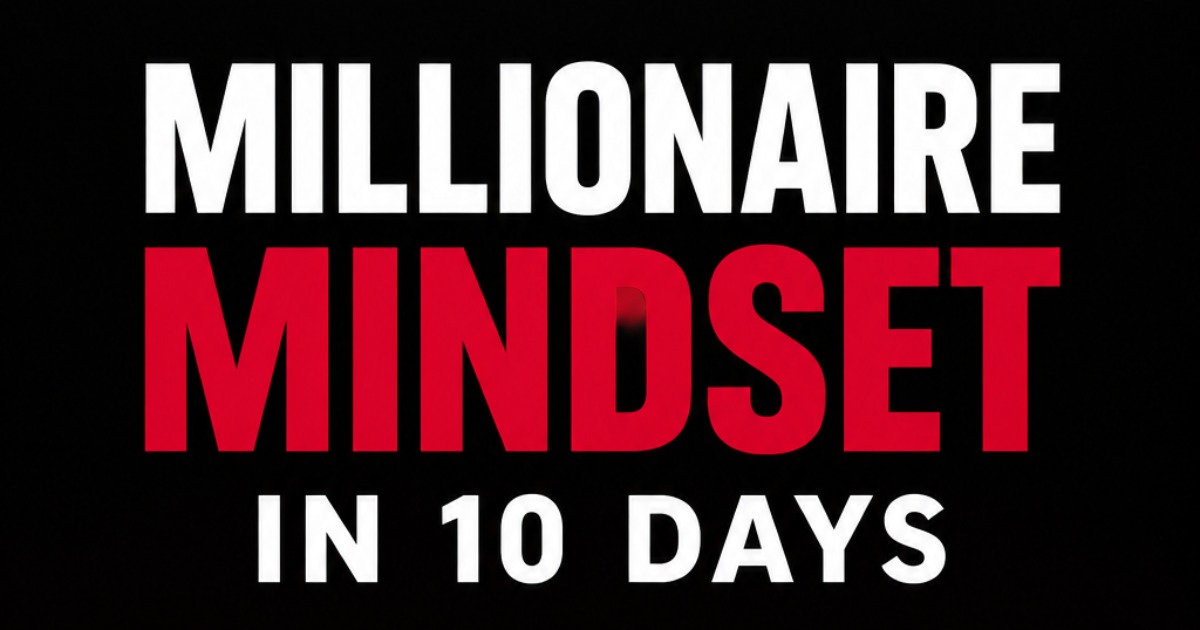 Millionaire mindset 10days, image 2