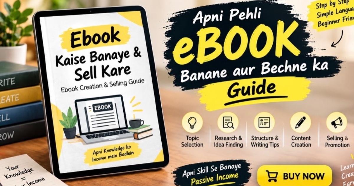 Ebook kase banaye