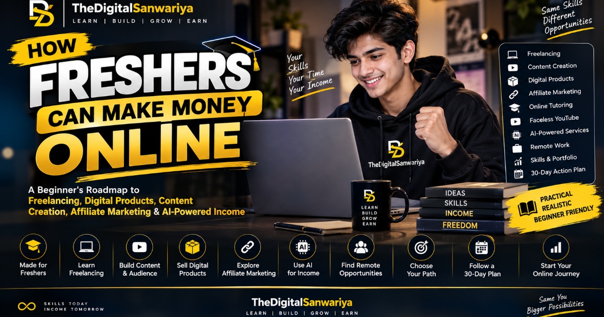 💻 The Fresher's Guide to Making Money Online