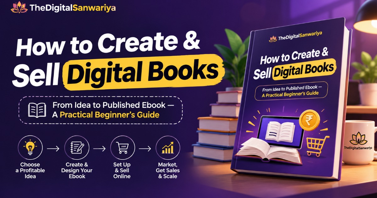 How to Create & Sell Digital Books From Idea to Published Ebook — A Practical Beginner’s Guide