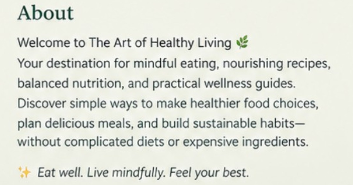 The Art of Healthy Living, image 2