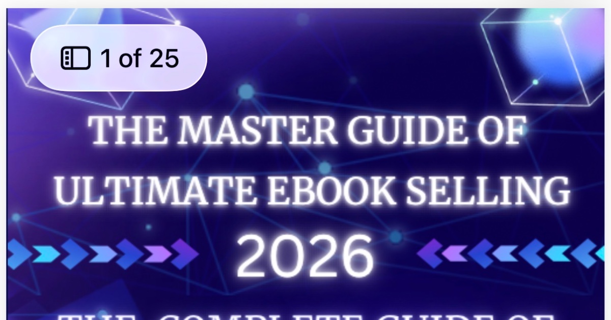 The complete process of ebook selling guide — image 2