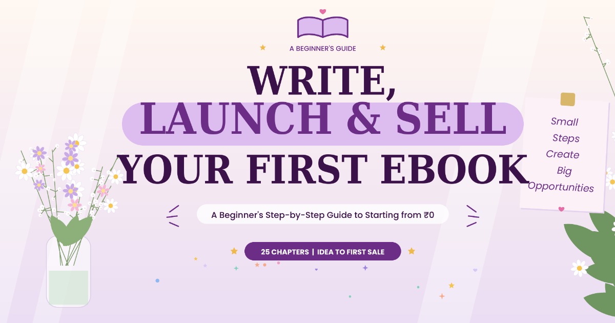 Write Launch And Sell Your First Ebook