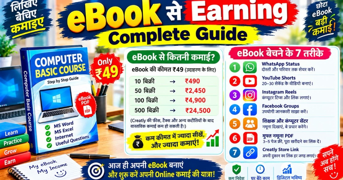 eBook से Earning Complete Guide