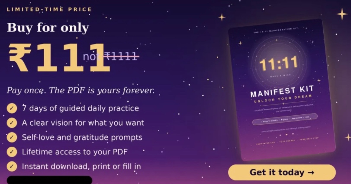 11:11 Manifest Kit 777, image 4