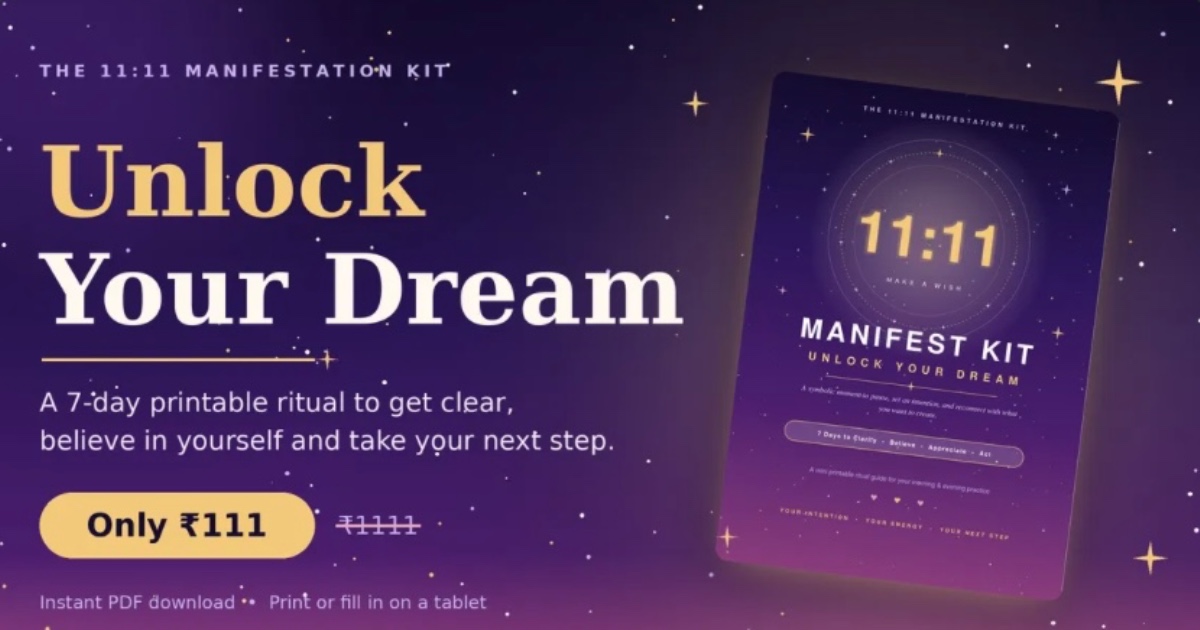 11:11 Manifest Kit 777