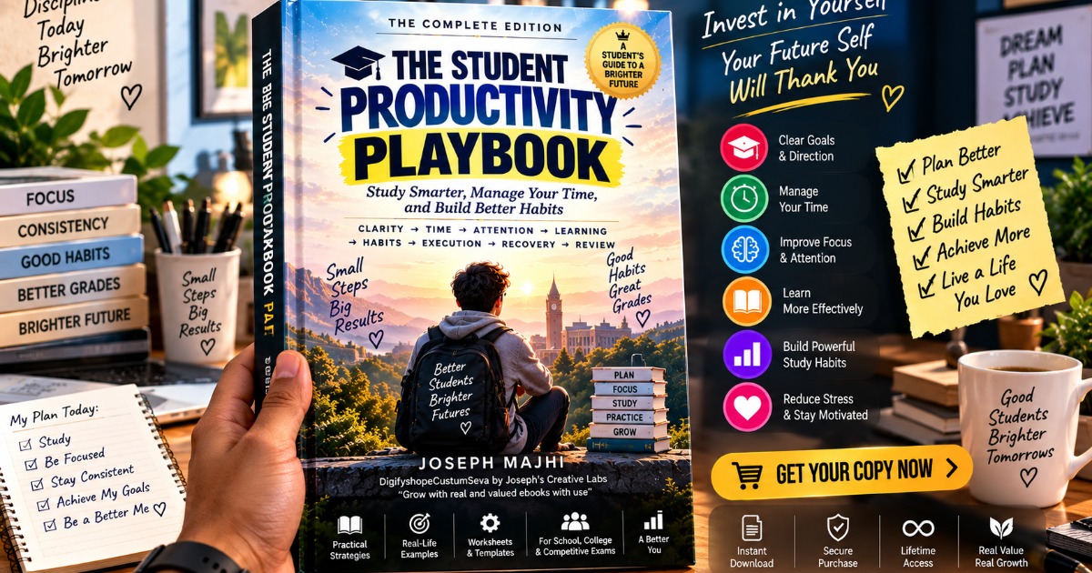The Student Productivity Playbook