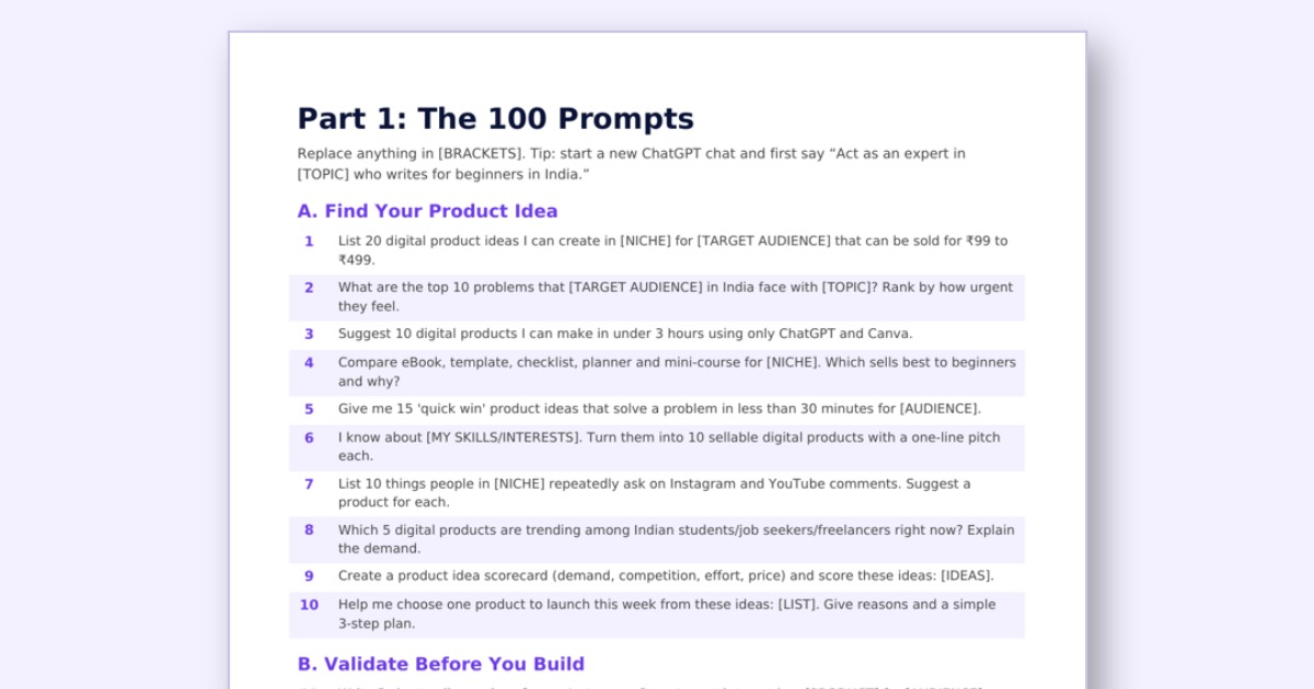 Digital Product:Ai income starter kit — image 2