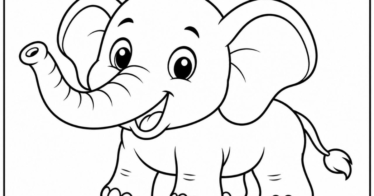 Animal Coloring Book for Kids Ages 3–6 | Fun & Easy Coloring Pages — image 3