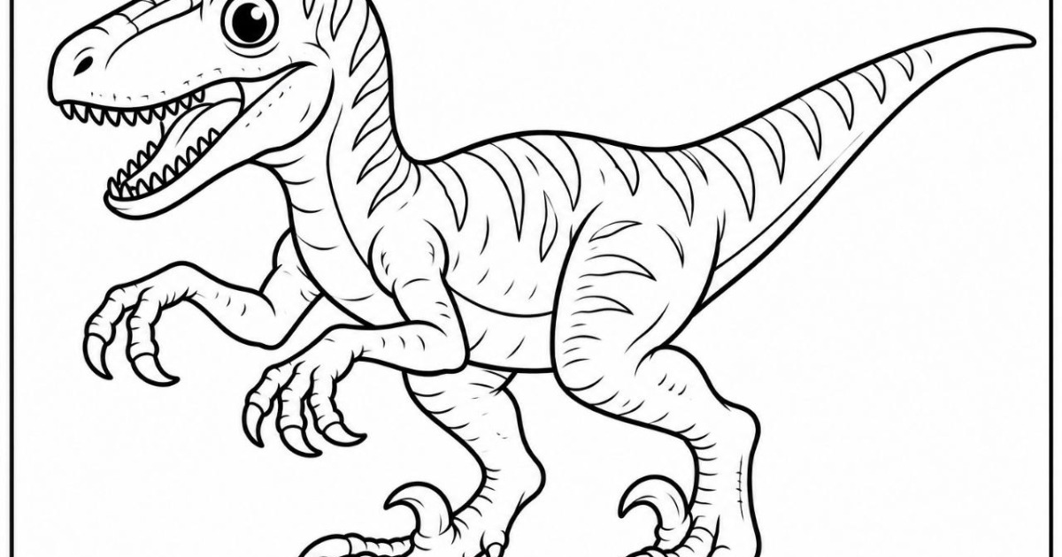 Dinosaur Coloring Book for Kids Ages 3-6 | Fun & Easy Coloring Pages — image 4