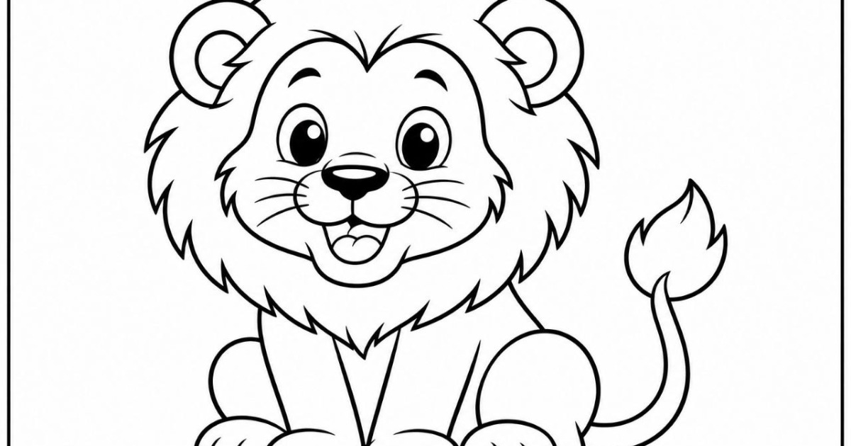 Animal Coloring Book for Kids Ages 3–6 | Fun & Easy Coloring Pages — image 4