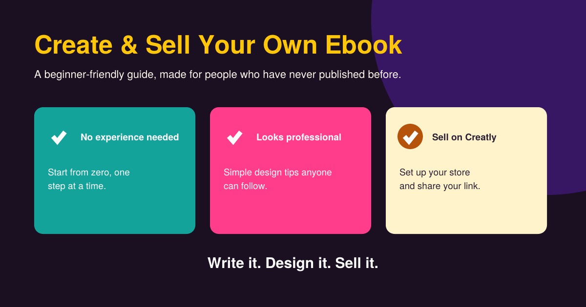 Create & Sell Your Own Ebook: Beginner Step-by-Step Guide, image 2