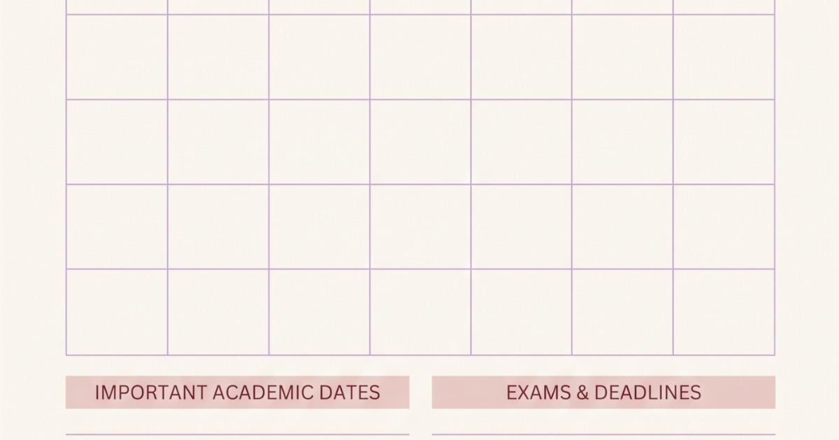 The Soft Reset Student Planner | Printable Academic Study Planner PDF, image 3