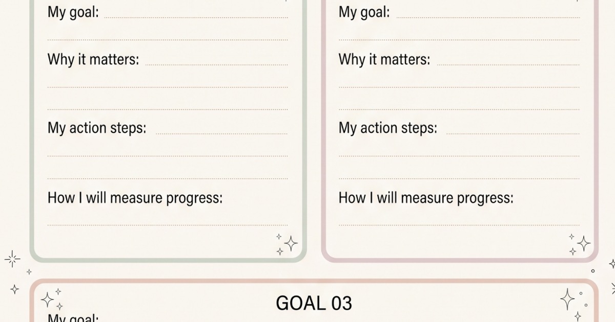 The Soft Reset Student Planner | Printable Academic Study Planner PDF, image 2