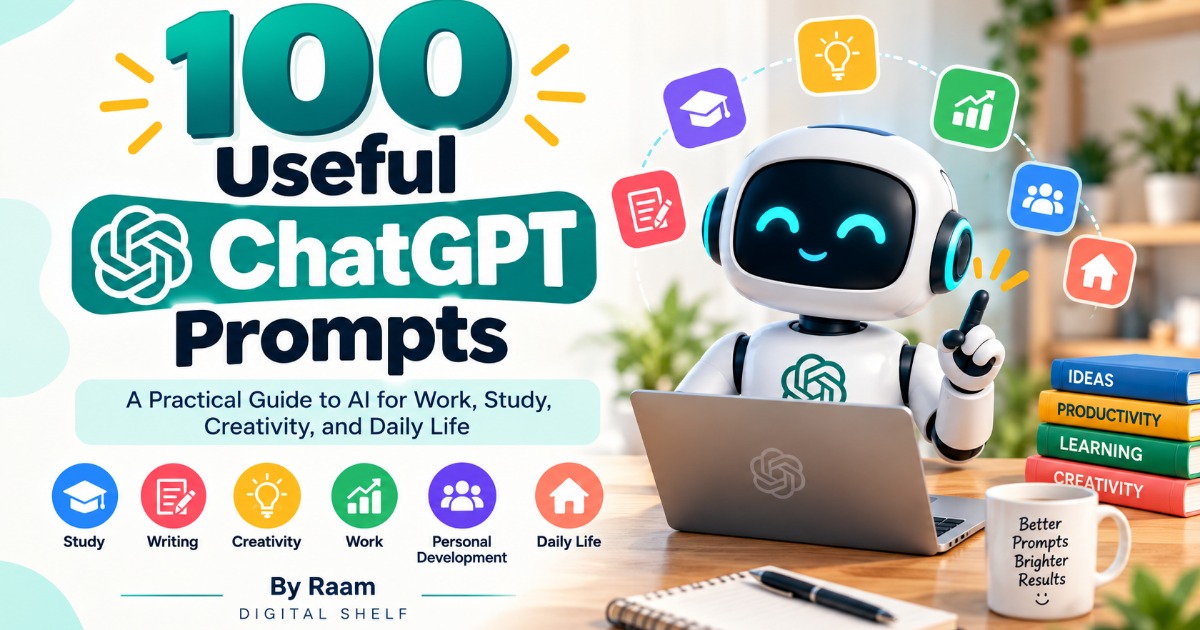 100 Useful ChatGPT Prompts: A Practical Guide to AI for Work, Study, Creativity, and Daily Life