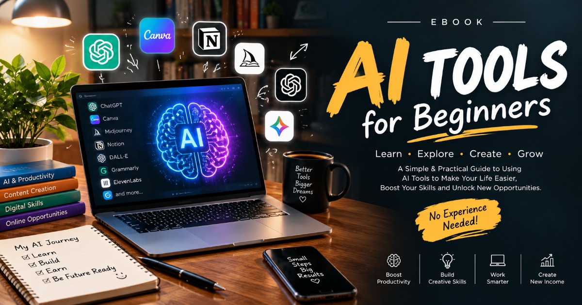 AI Tools for Beginners: A Simple Guide to Working Smarter with AI