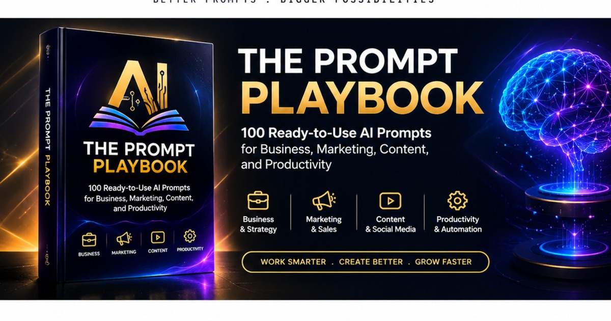 The Prompt Playbook
