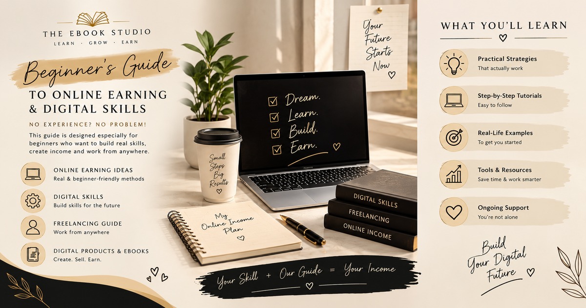 The Make Money Guide – A Beginner’s Guide to Online Earning & Digital Skills, image 4
