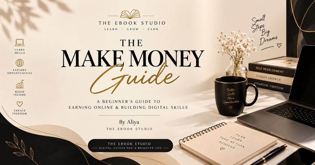 The Make Money Guide – A Beginner’s Guide to Online Earning & Digital Skills