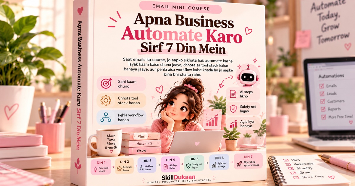 Apna Business Automate Karo Sirf 7 Din Mein