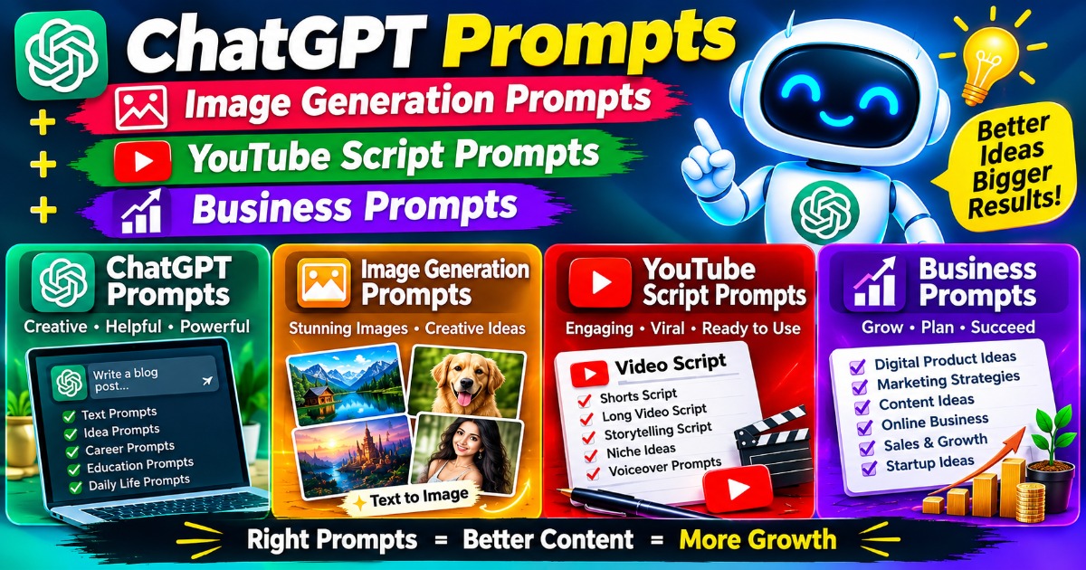 ChatGPT Prompts – All-in-One Prompt Bundle