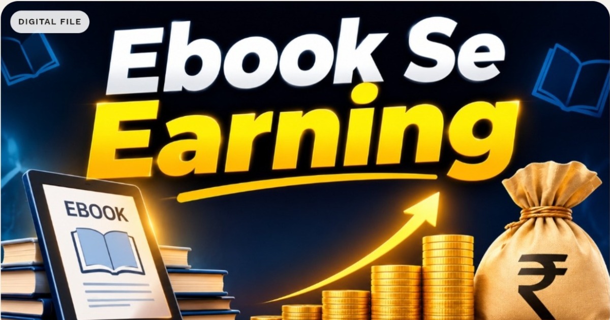 Ebook se earning 💸