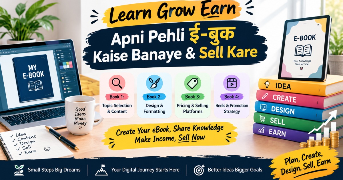 "Create & Sell Your First eBook"