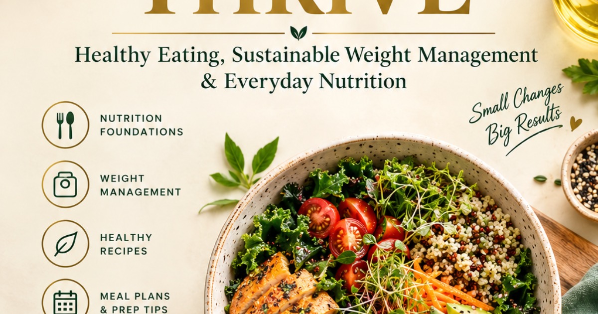 Nourish & Thrive: The Complete Guide to Healthy Eating, Weight Management & Meal Planning (Digital Download Guide), image 2