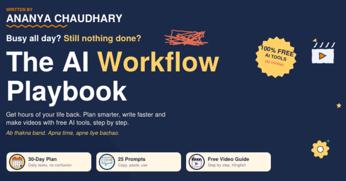 The AI Workflow Playbook