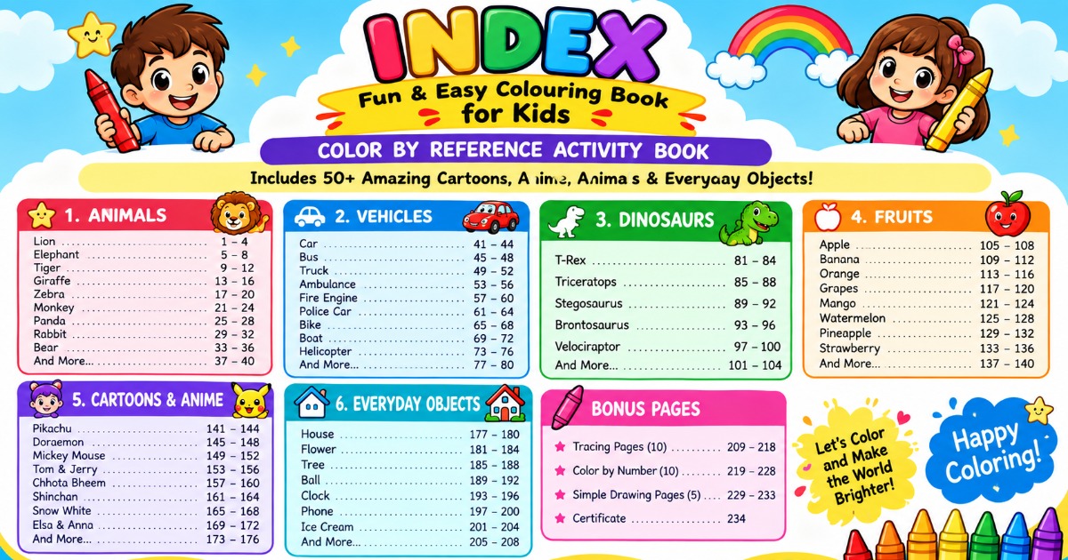 100+ FUN colouring pages for kids — image 3