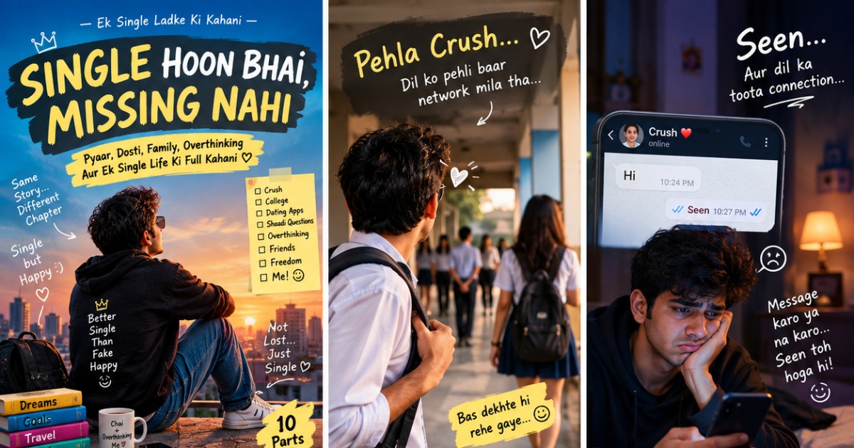 Single Hoon Bhai, Missing Nahi 😂❤️ — image 2