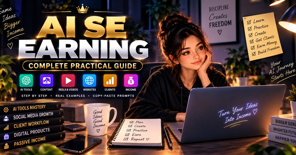 **AI seekho, skill banao aur earning start karo. π»β¨**